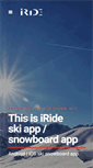 Mobile Screenshot of iride-app.com
